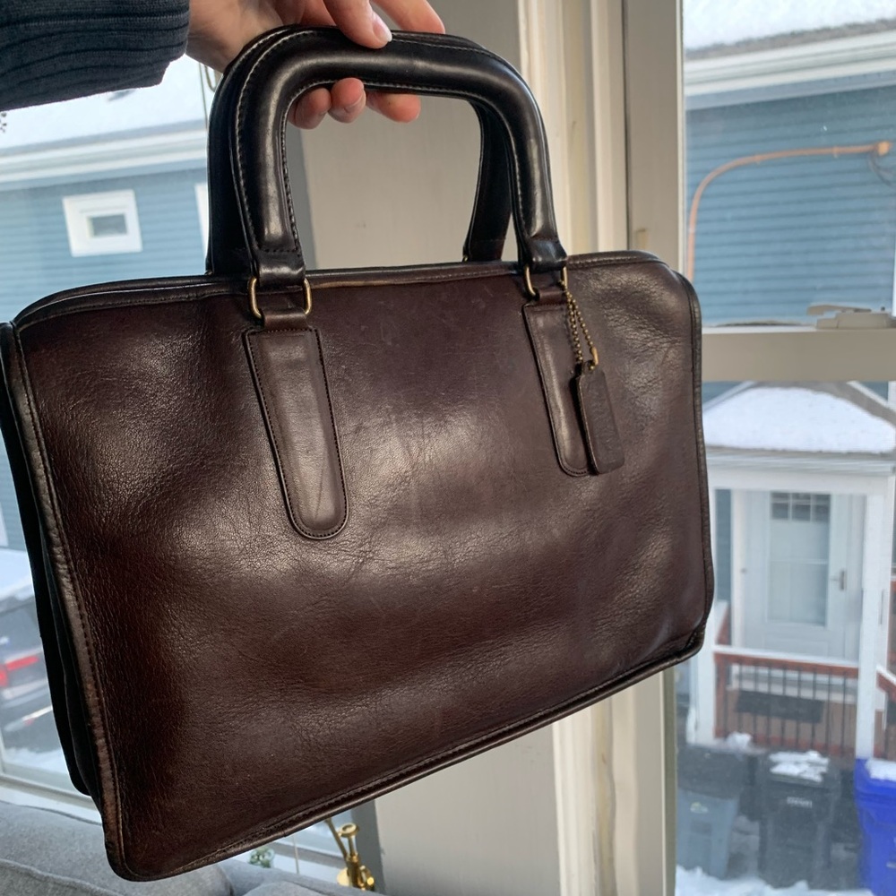 Vintage Coach Bonnie Cashin Slim Satchel